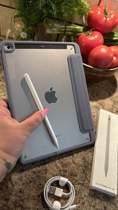 Tablet iPad Apple Retina 10” + NOWY RYSIK 2 gen - nowe etui- PROCREATE