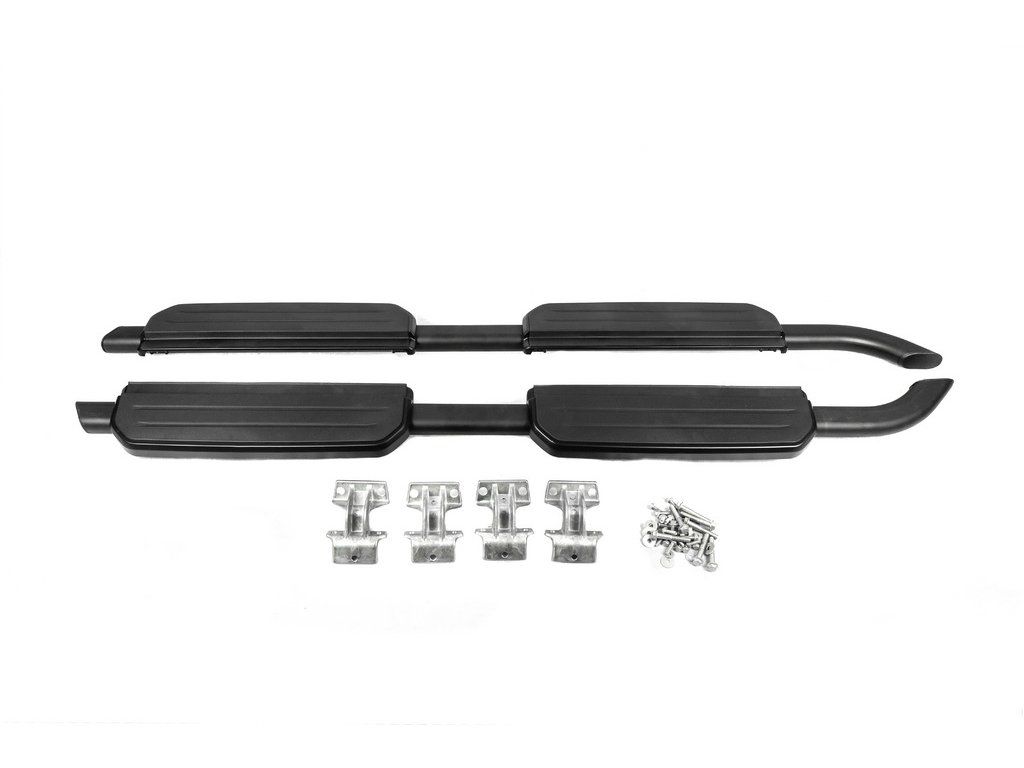 Land Rover Defender 2019+ Бокові пороги OEM Black (для довгого, 2 шт)
