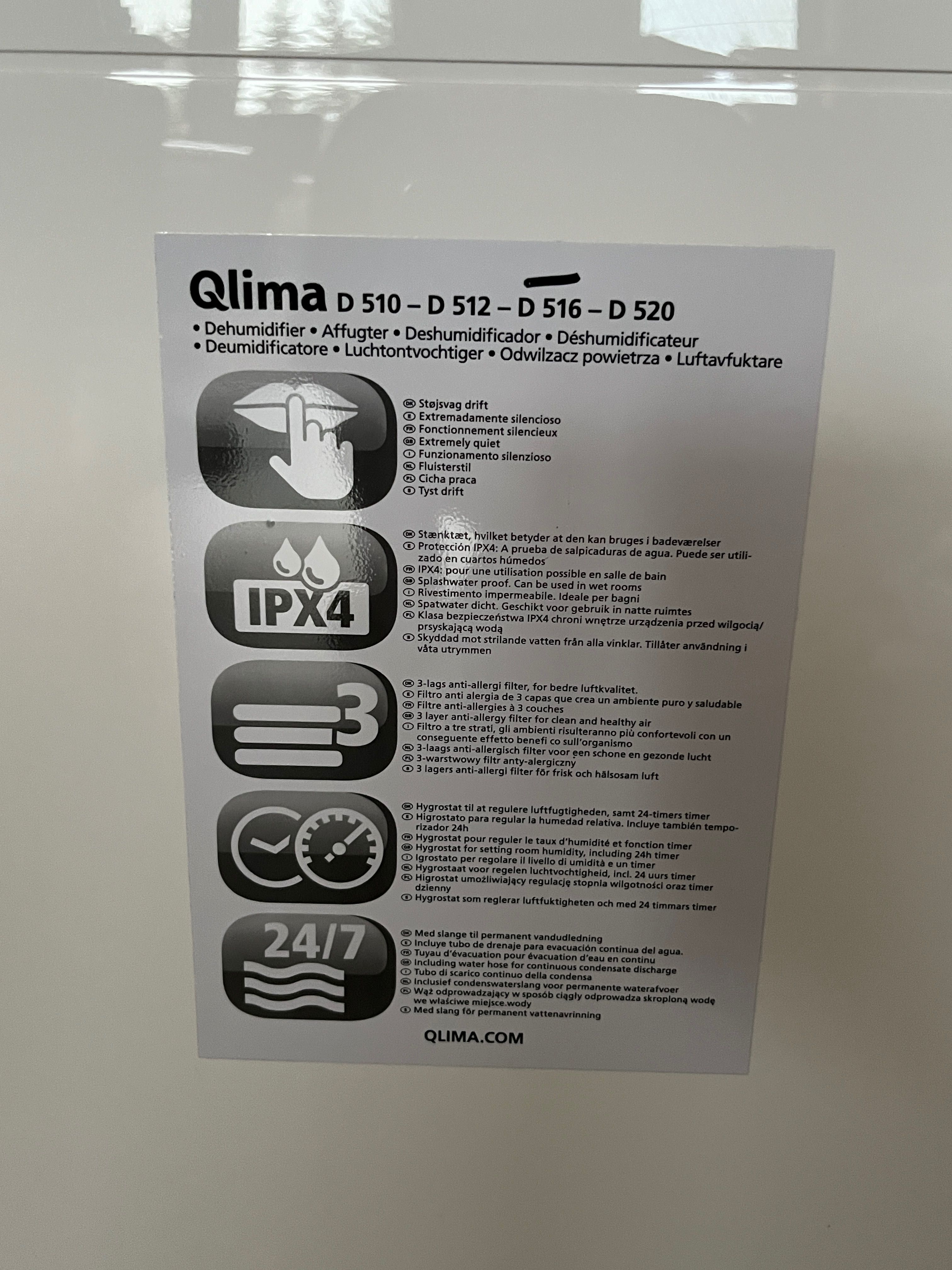 Osuszacz powietrza QLIMA