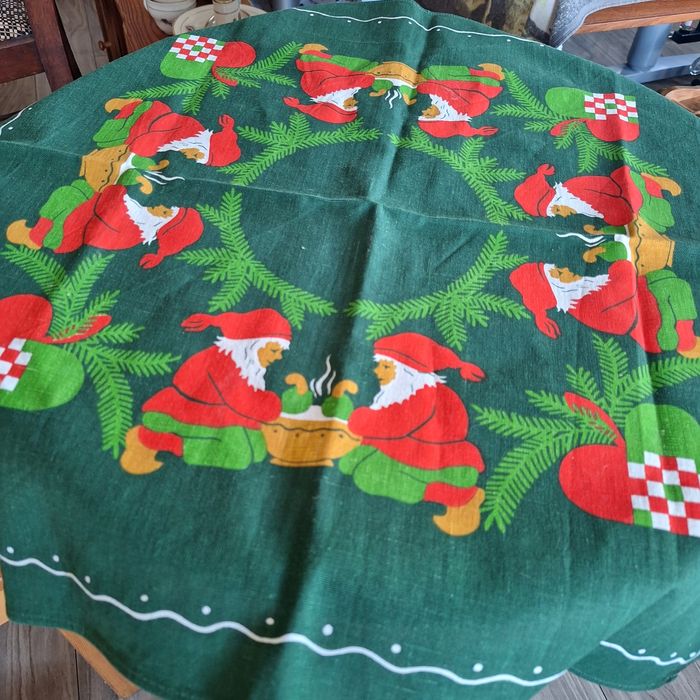 Serweta świąteczna zielona