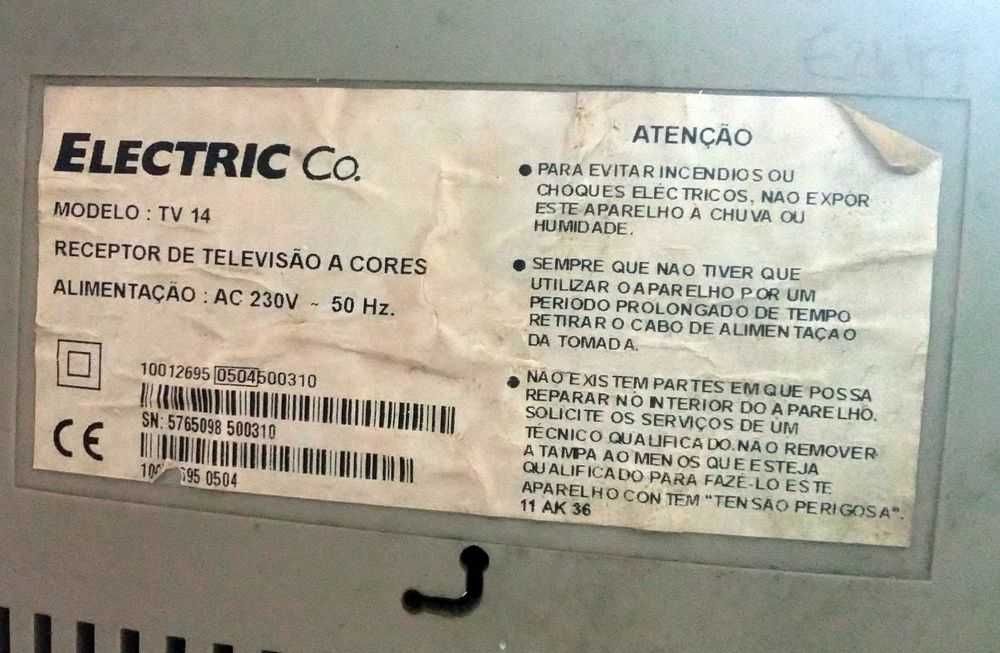 Televisor Electric Co