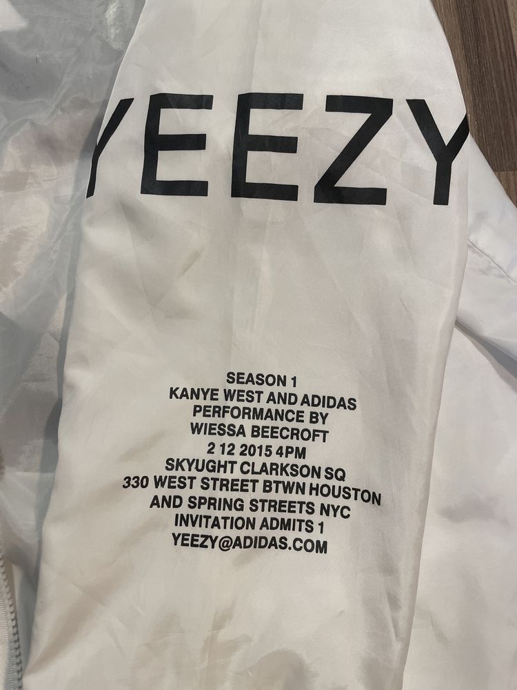 Kurtka wiatrówka Yeezy Season 1 Kanye West