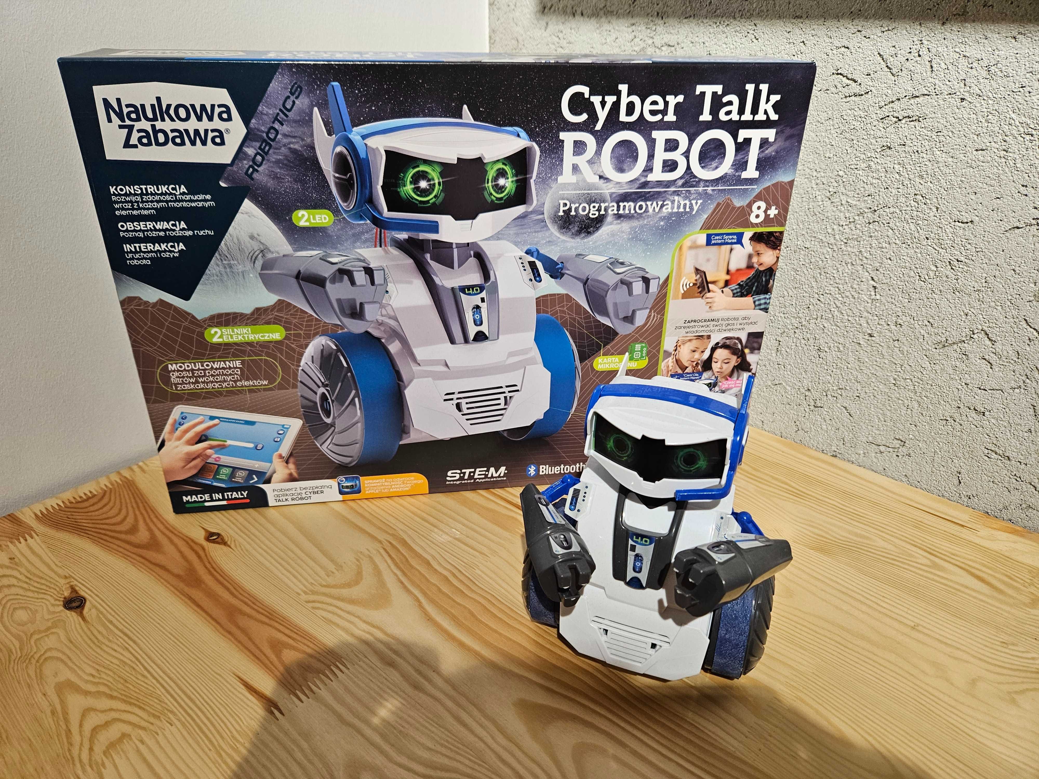 Gra Cyber talk robot firmy Clementoni