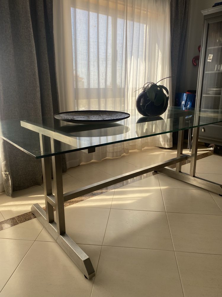Mesa jantar vidro