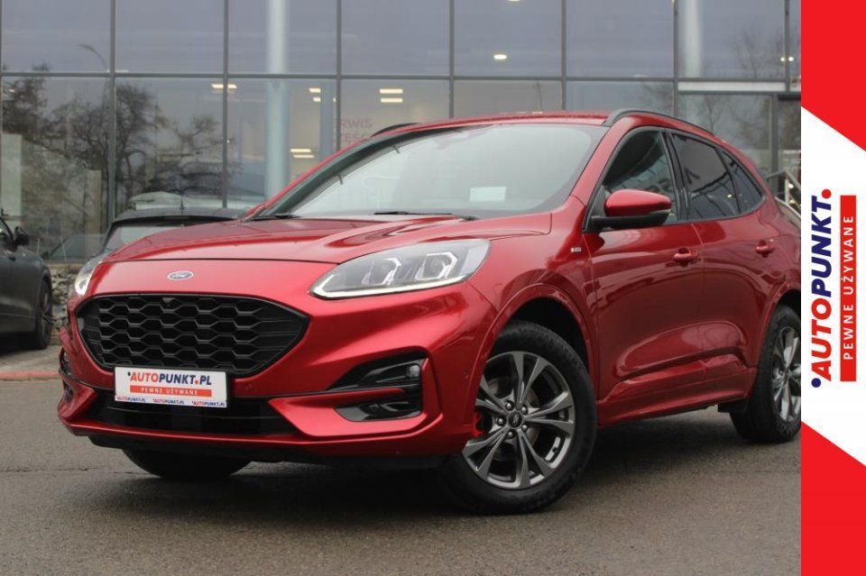 Ford Kuga ST-Line X 2.5 FHEV AWD, 2021r. FullLED* HUD* Winter* B&O* FV23%