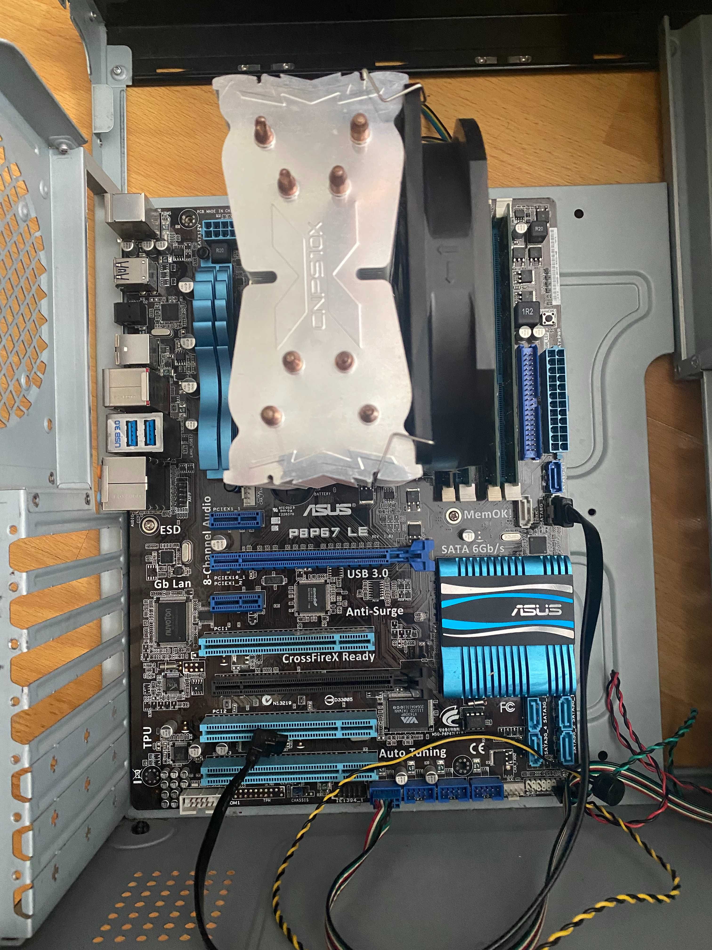 Комплект i7-2600k 16GB ОЗУ Башня Охлад