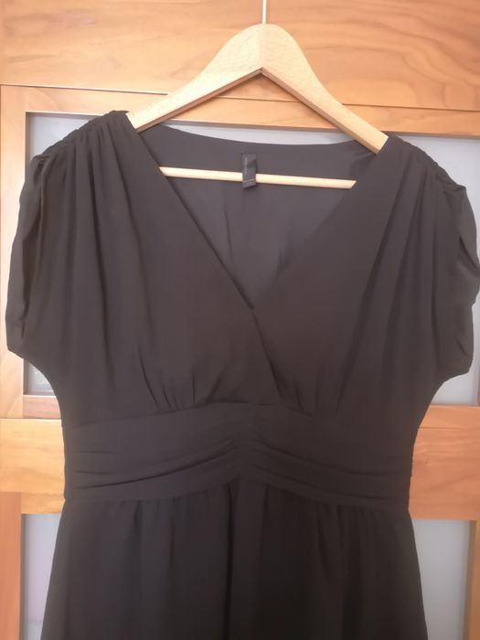 Sukienka weselna czarna Vero moda r. L