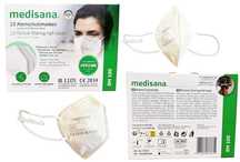 Maseczki Medisana RM 100 FFP2 ochrona dróg oddechowych hurt 400 szt