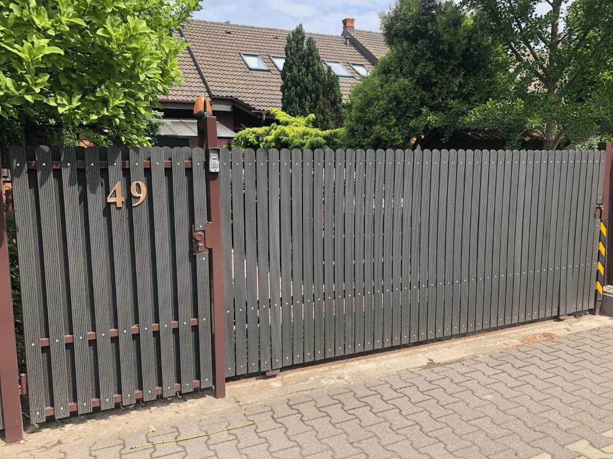 ROBELIT - Sztacheta WPC 71x11mm / szara 1,5m