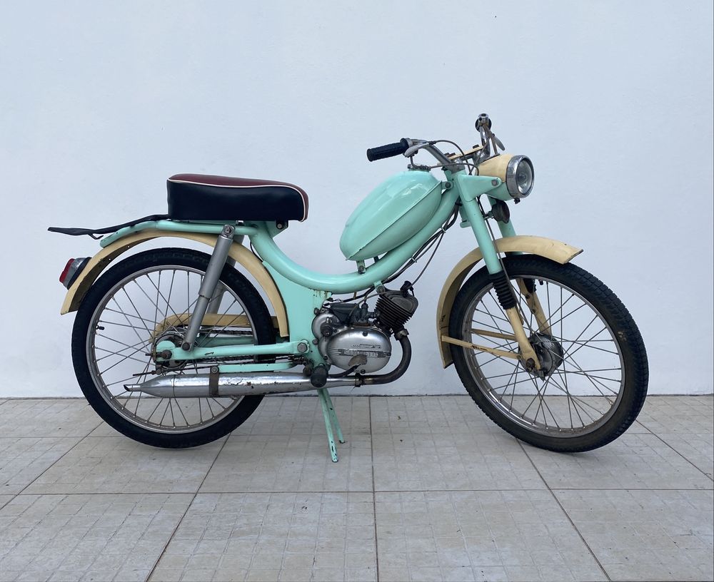 Motociclo ciclomotor Sachs Saxonette 1968