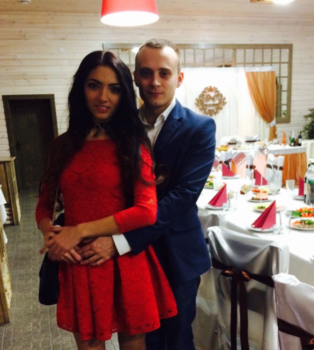 Сукня вечірня, червона