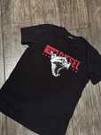 Czarny tshirt bluzka koszulka diesel wolf wilk M black unisex