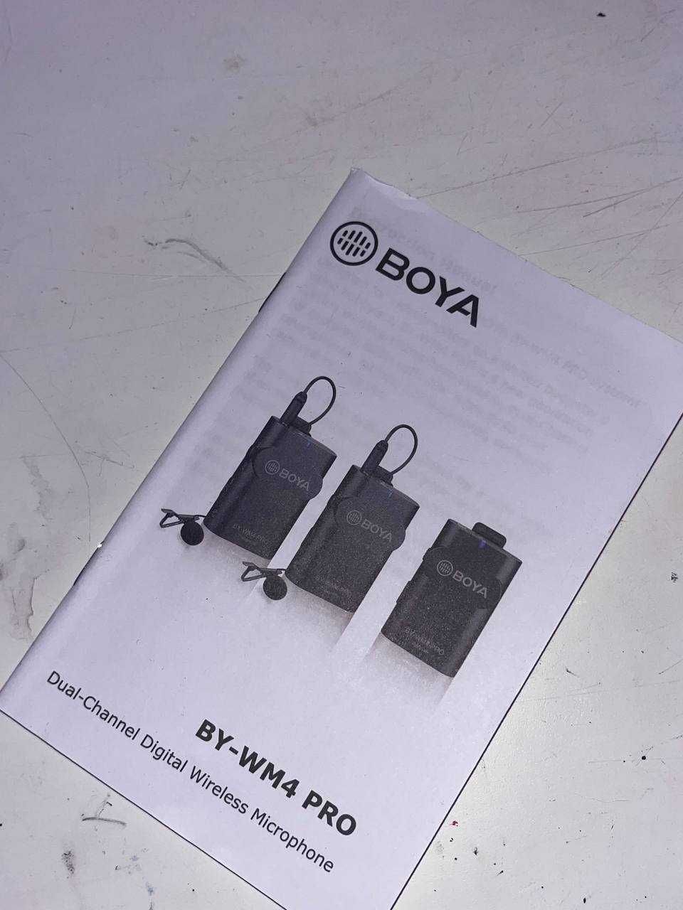 Продам бездротові мікрофони BOYA BY-WM4 Pro