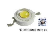 Сверхяркий светодиод LED 3W Neutral White 260 Lm 4500K, 6500К