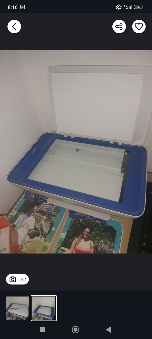 Impressora HP com scanner