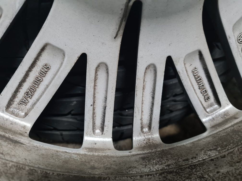 Alufelgi 17 Kola Vw Tiguan 5N0