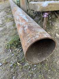 Труба сталева 6 мм довжиною 4 м, діаметр 17 см