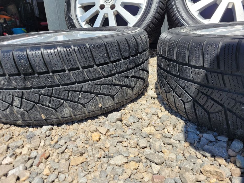 4x Alufelgi 5x110 16"+ Opony zimowe 205/55 r16 z 22roku i 10r