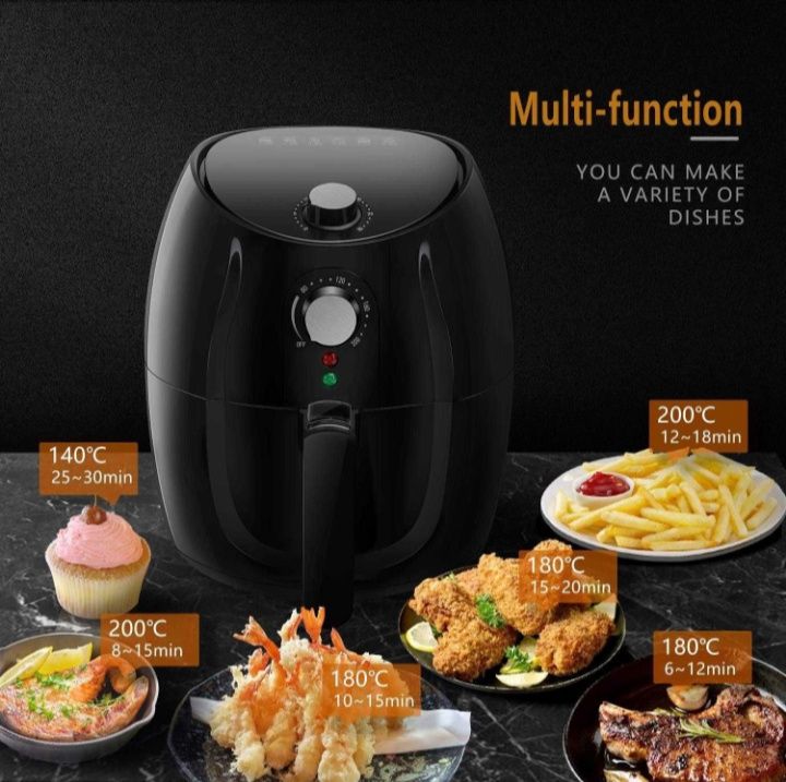 Frytkownica Beztłuszczowa Air Fryer AIGOSTAR 30PYC 1500W 3.5L