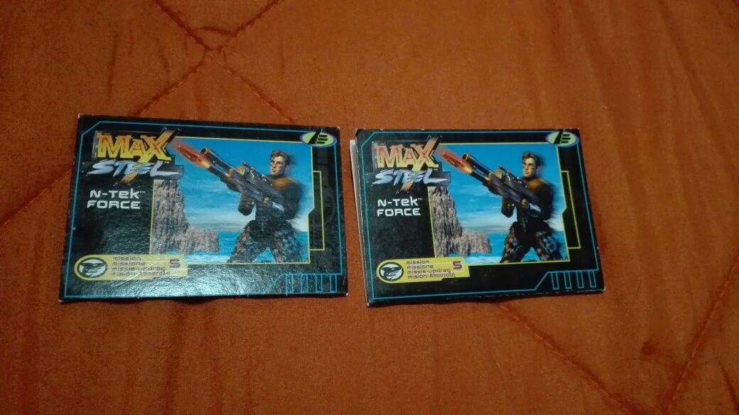 Cartões de Max Steel - N-Tek force