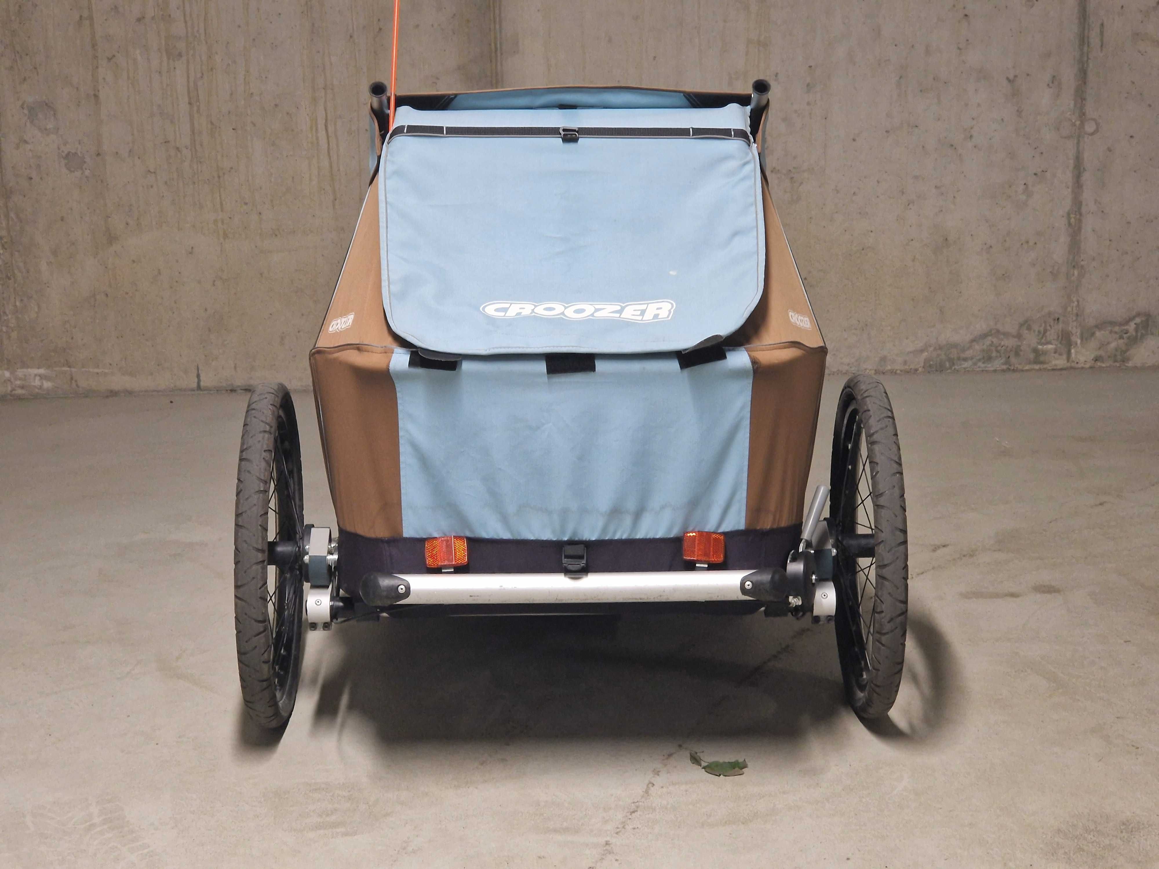 Croozer Kid Plus 2 Led amortyzacja przyczepka rowerowa 3w1