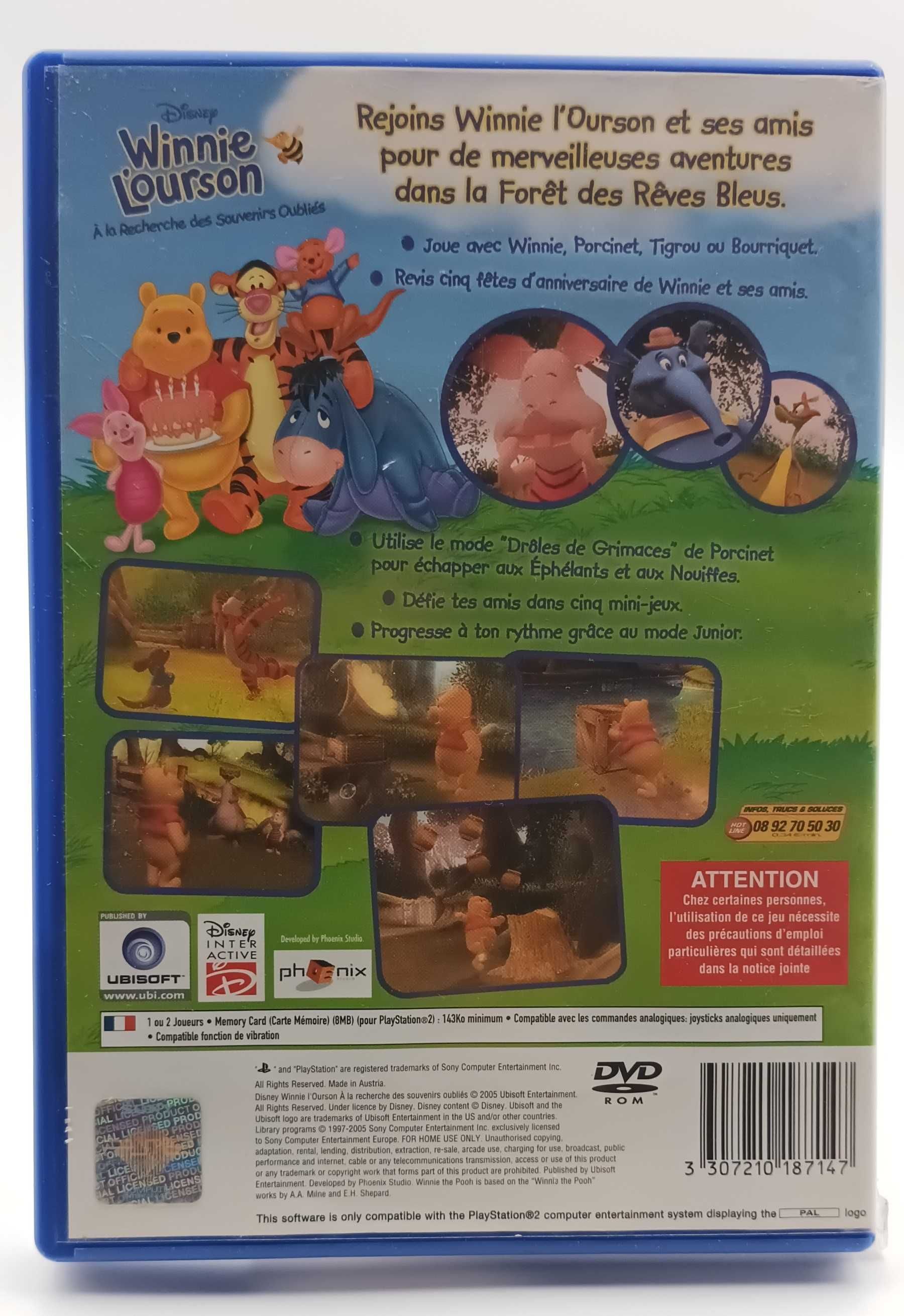 Winnie the Pooh's \ Kubuś Puchatek PS2