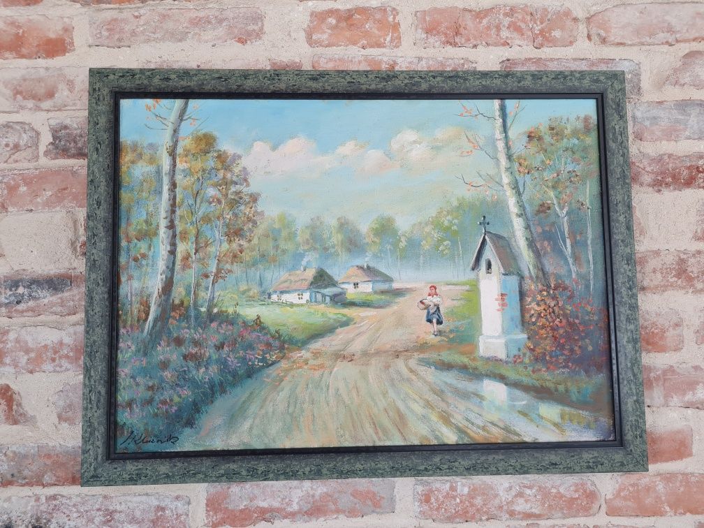 Jerzy Kluźniak obraz olejny