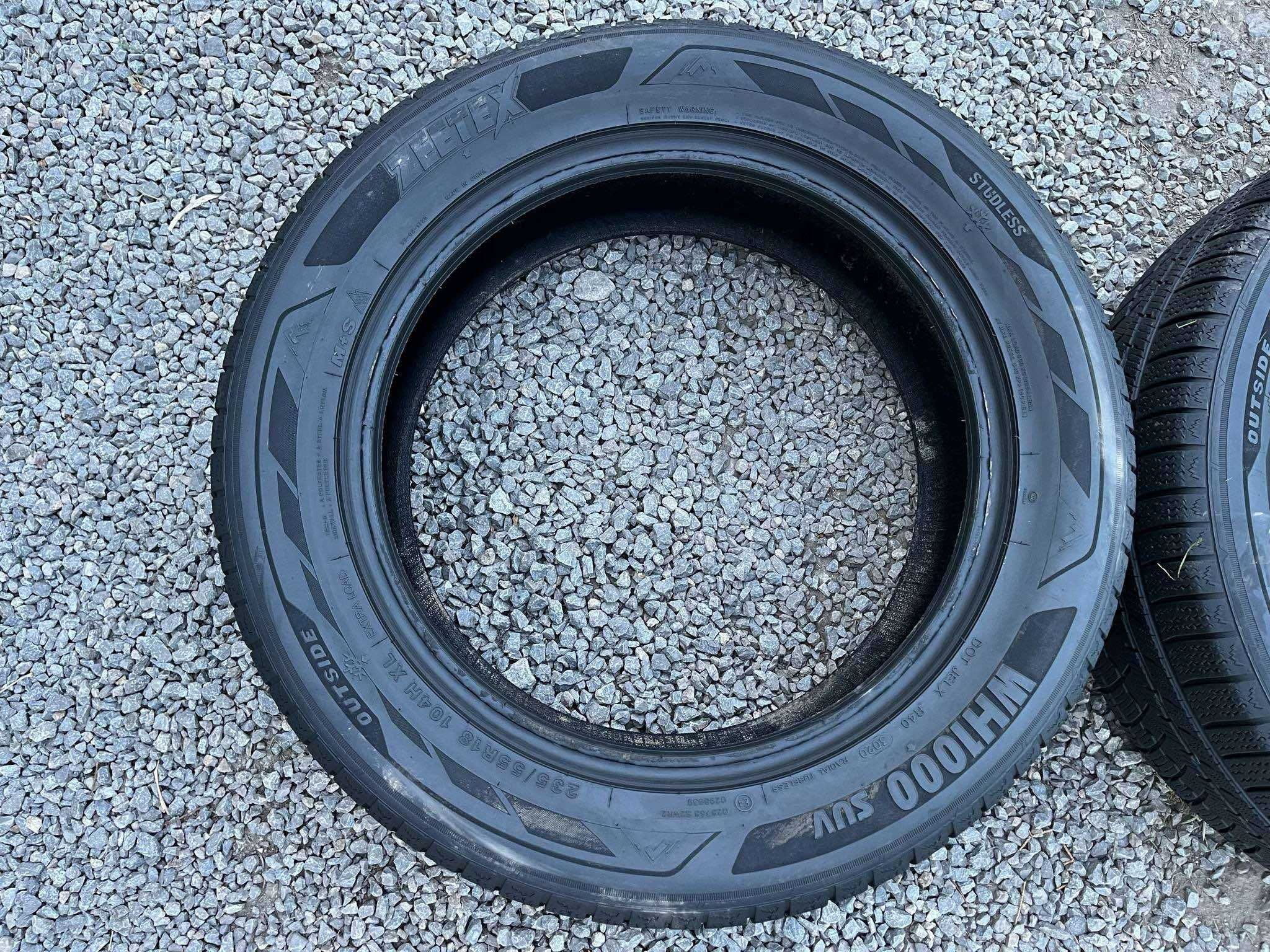 Opony 235/55R18 Zeetex WH1000 Zima 2sztuki 5,36mm bieżnika