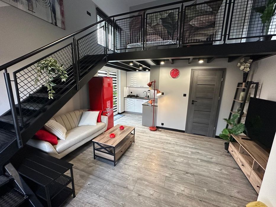 NOWE mieszk. LOFT, wyposażone, grzanie i czynsz w cenie, parking, WIFI