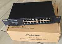 Lanberg Switch 16x1GB, 10 lub 19 cali