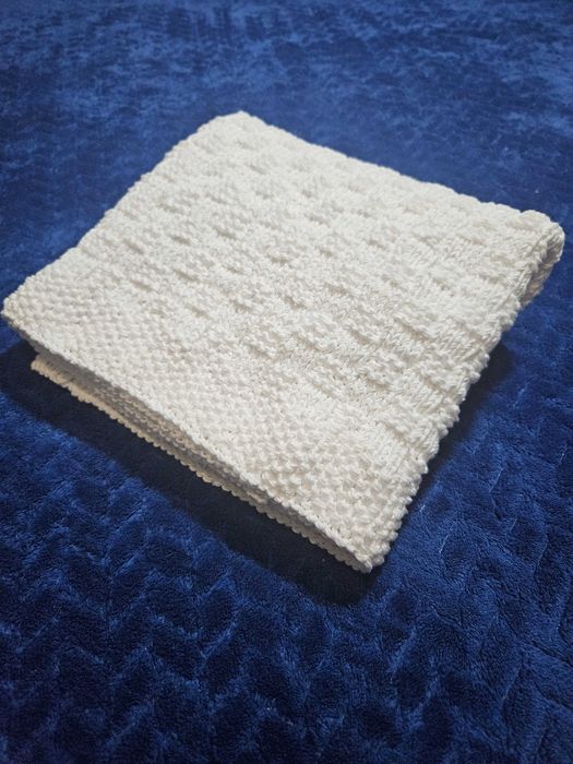 Koc kocyk bawełniany ręcznie robiony