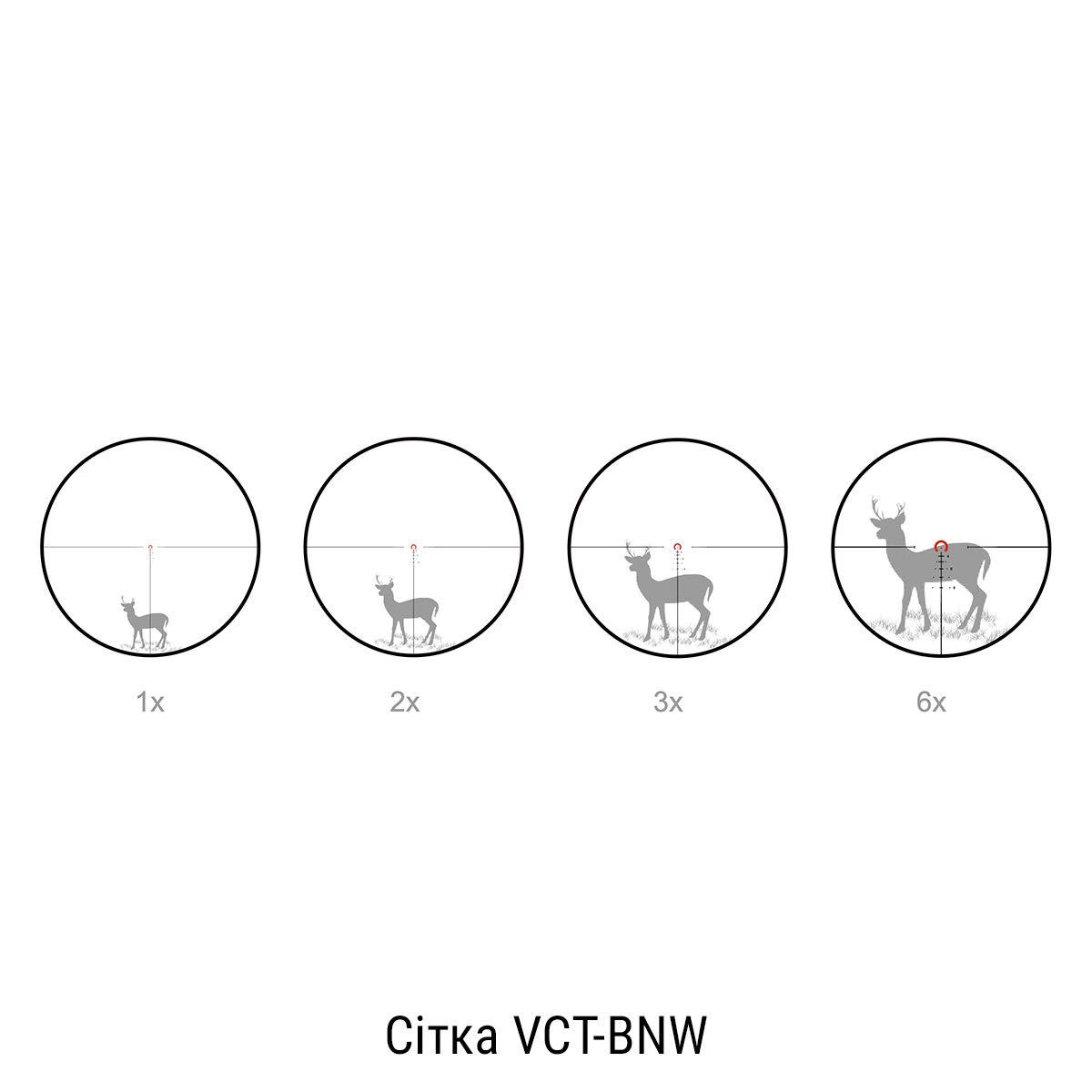 Оптичний приціл VECTOR OPTICS Continental 1-6x28 FFP VCT-BNW IR 34 мм