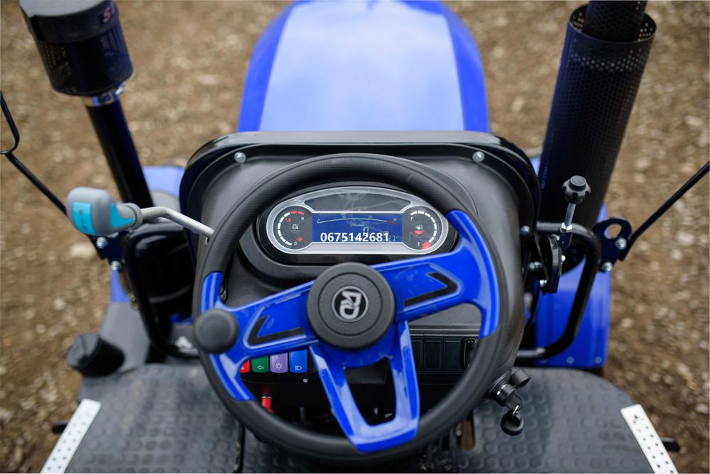 Мінітрактор Файтер Т-404-RD реверс 2 диск. счепл. примусова гідравліка