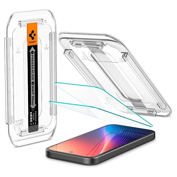 Szkło hartowane Spigen Glas.TR "Ez Fit" 2-pack na Google Pixel 9A - pr