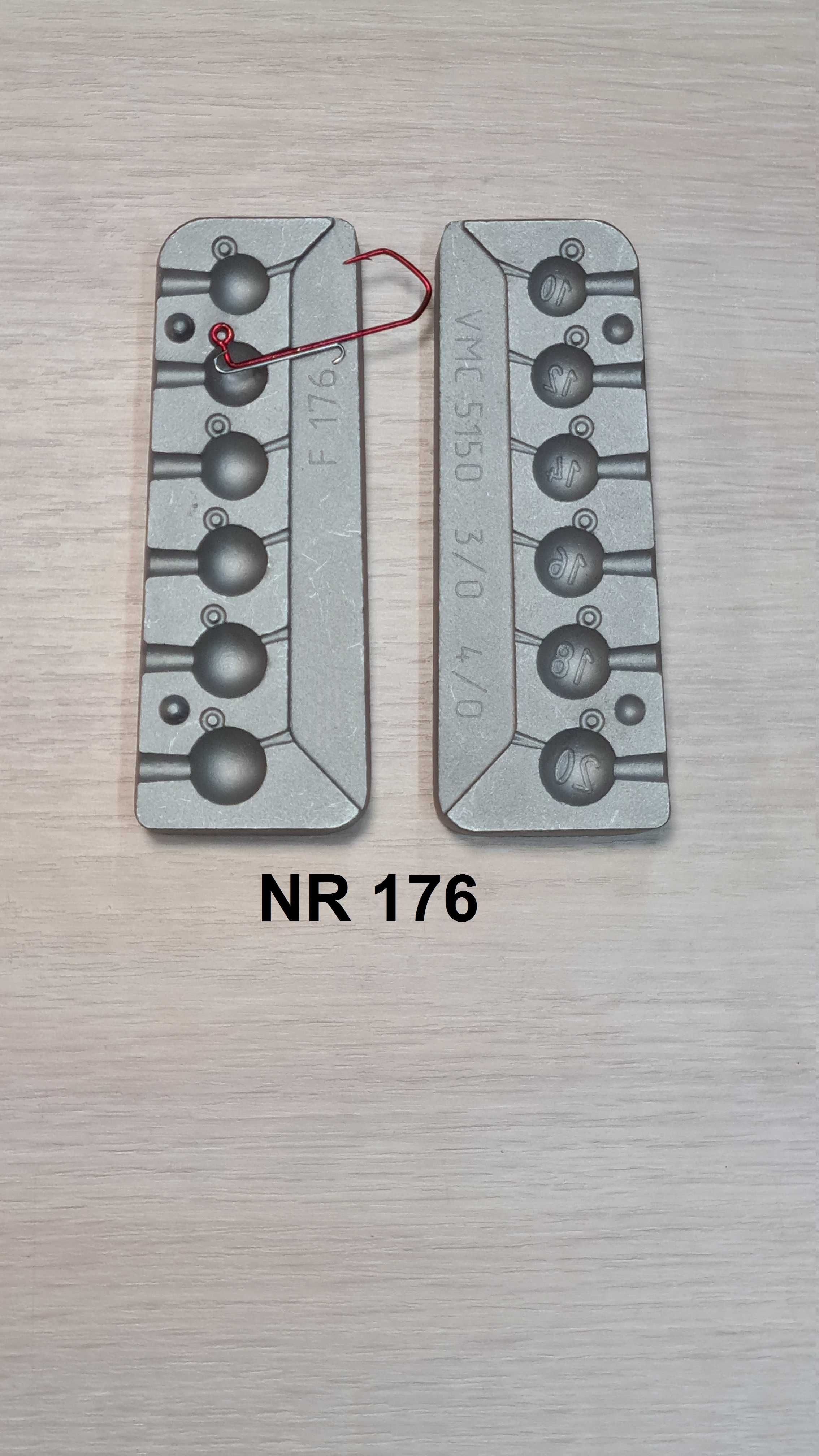 Forma wędkarska do odlewania główek jig - 10/12/14/16/18/20 gram.