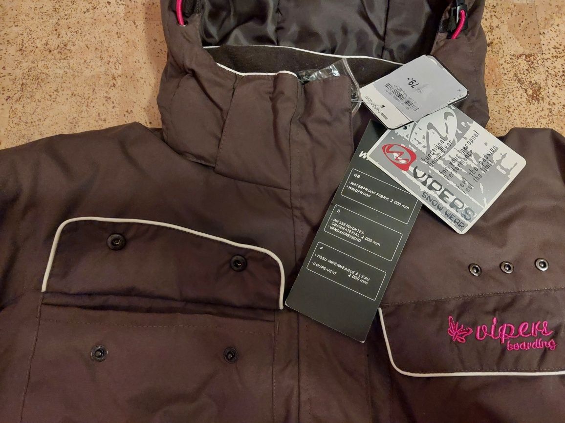 Kurtka zimowa narciarska dziewczęca ProTherm Rodeo C&A 170/176 nowa