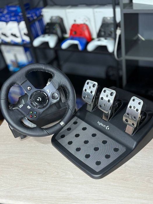 Ігрове кермо Logitech G920 кермо + педалі!