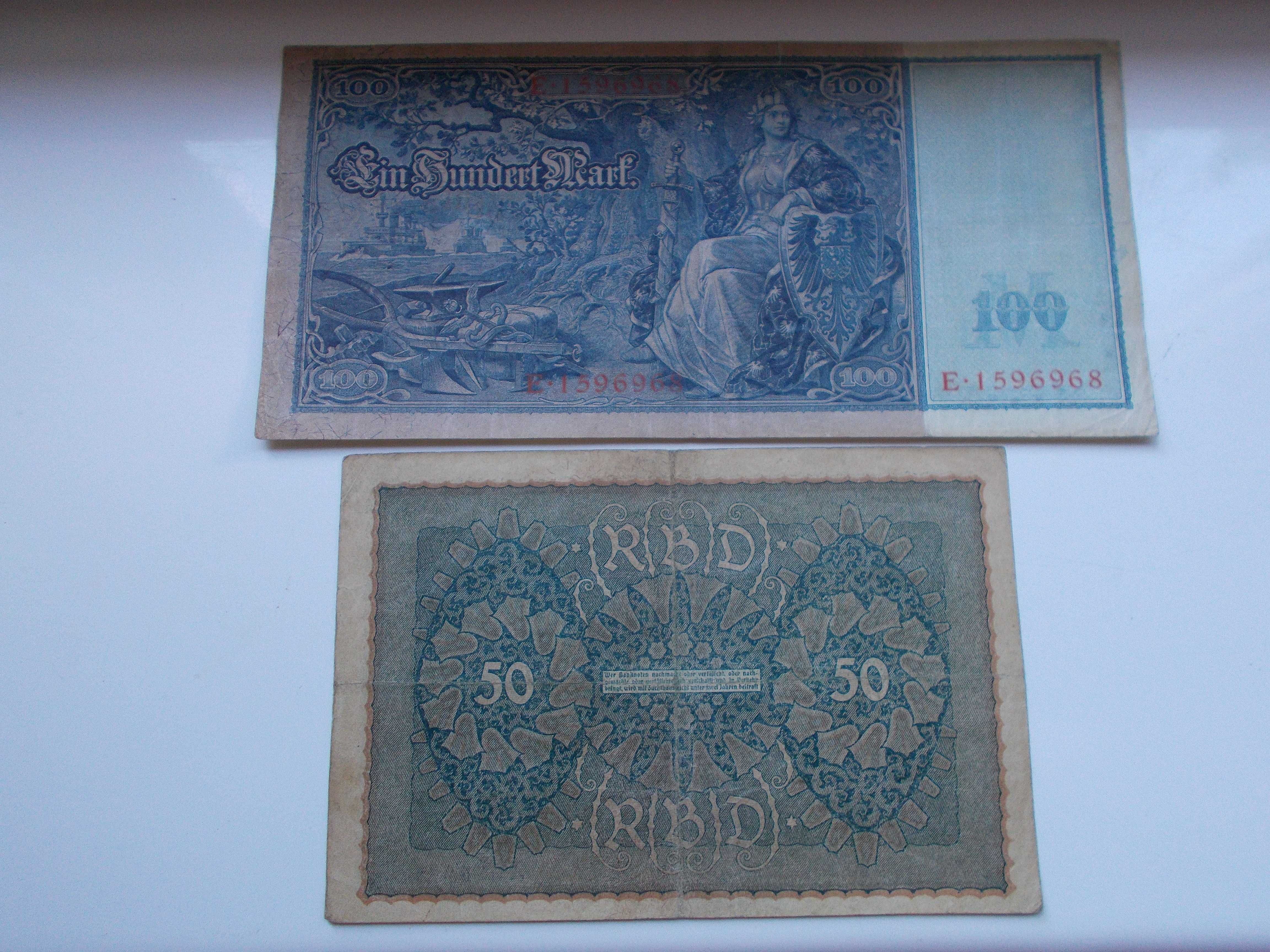 Witam. banknoty różne.