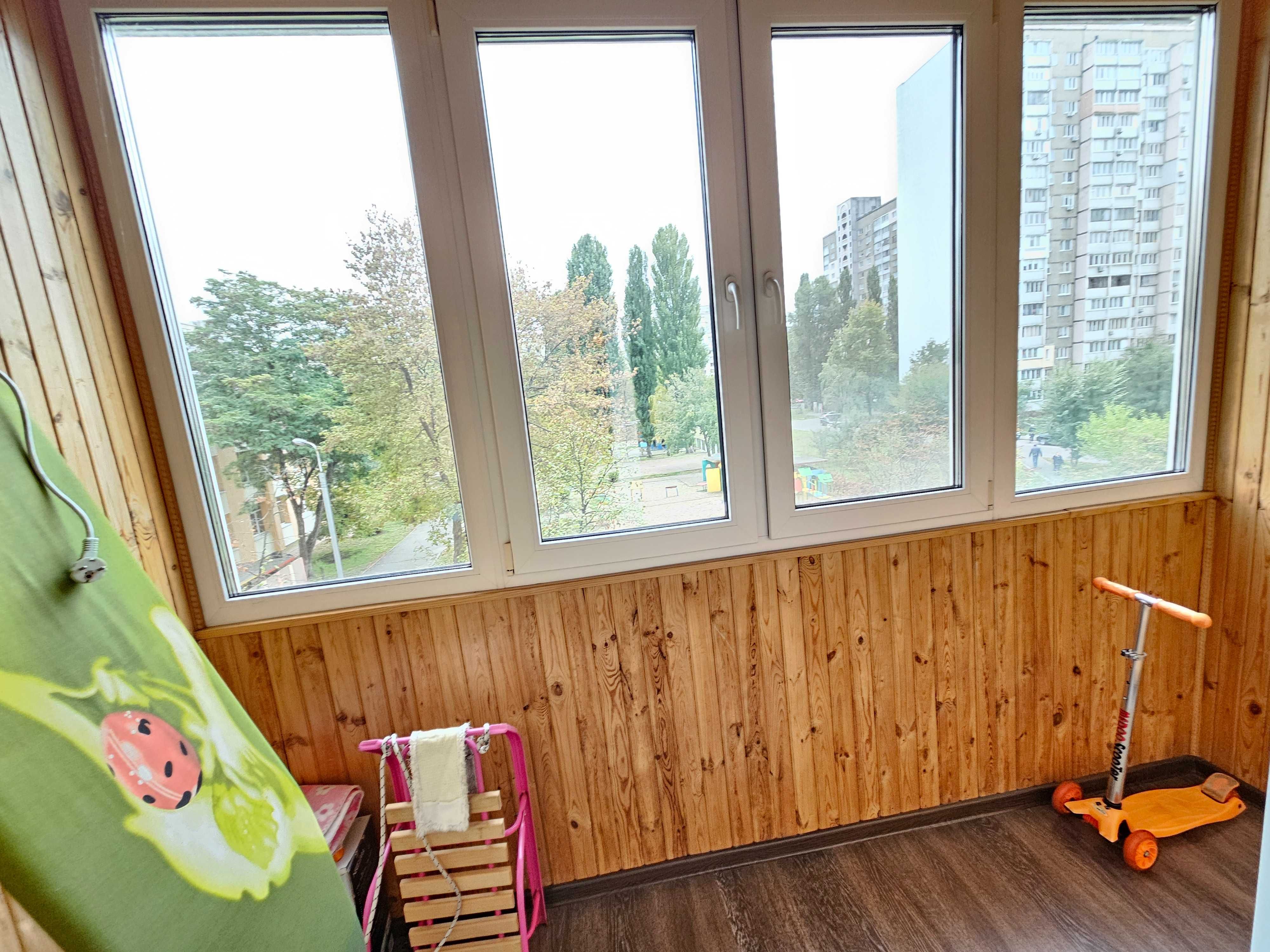 Харківський 3х кімнатна вул.Тростянецька 8Б, 70.4 кв м, ремонт, без %