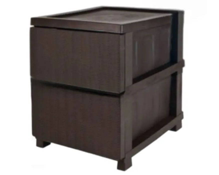 Комод пластиковий  на 2 яруси