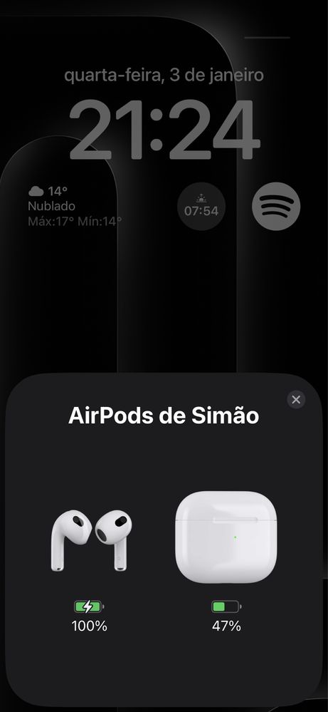 Airpods 3 ( Apple Originais)