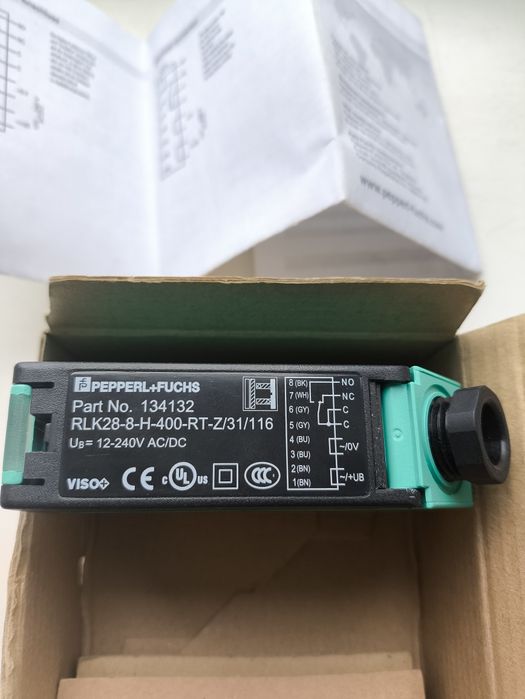 Оптичний датчик Pepperl+Fuchs RLK28-8-H-400