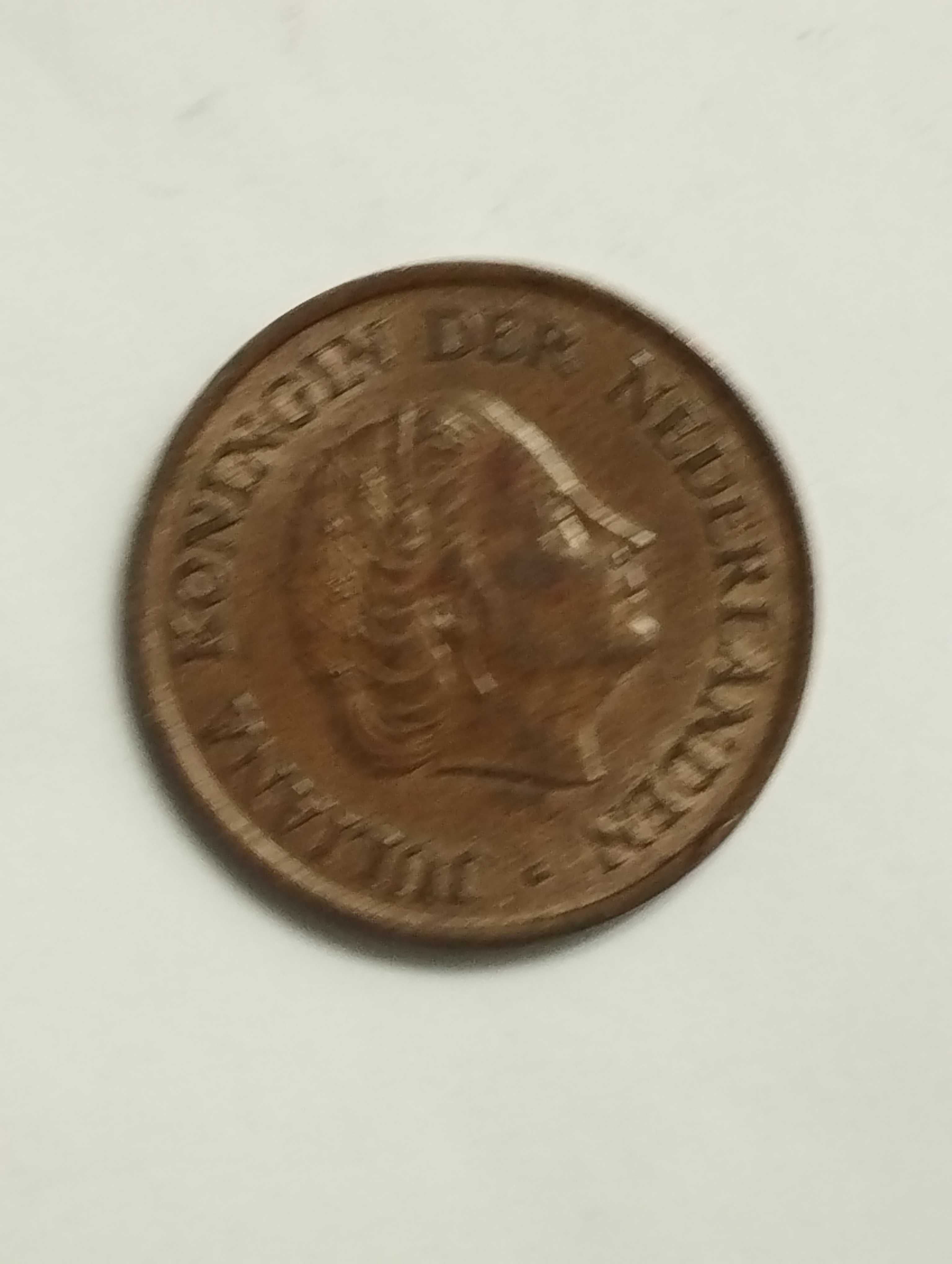 Sprzedam monetę  Holandia 5 centów 1971r. stan bdb.