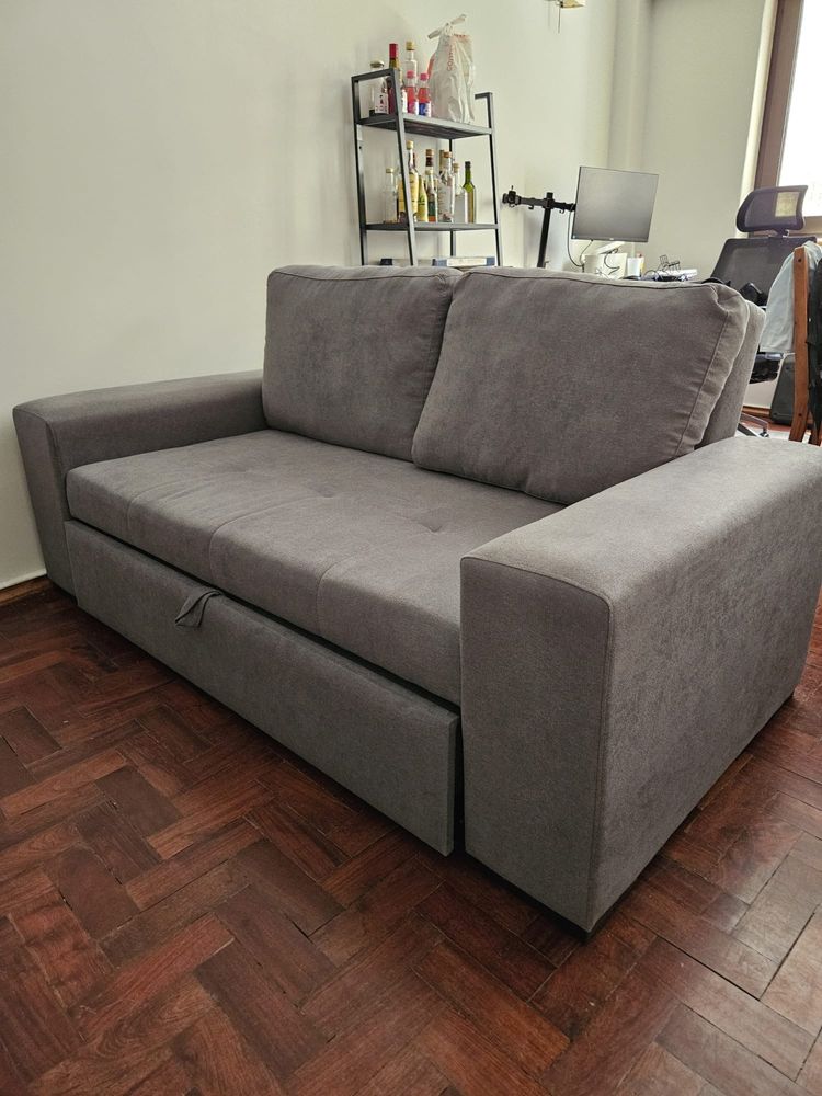 sofa cama 3 lugares mira homy casa