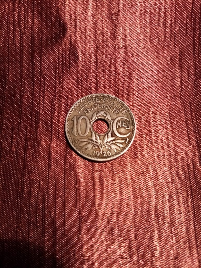 Stara moneta francuska 1926