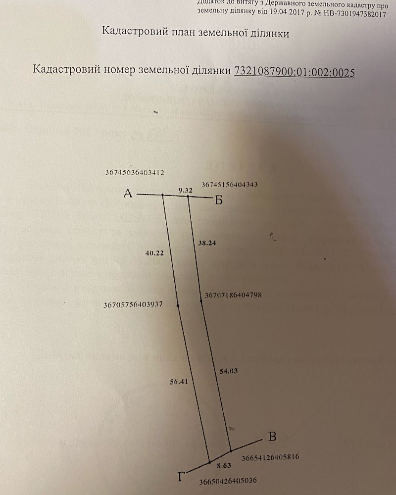 Продається земля по об'їзній за 1500$