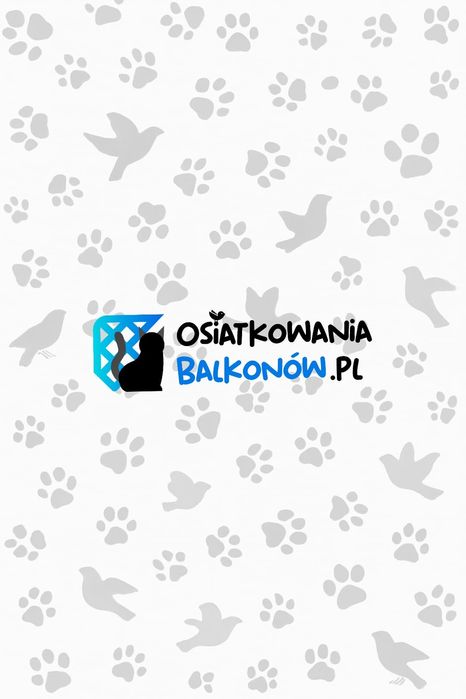 Siatka dla kota osiatkowanie balkonu.