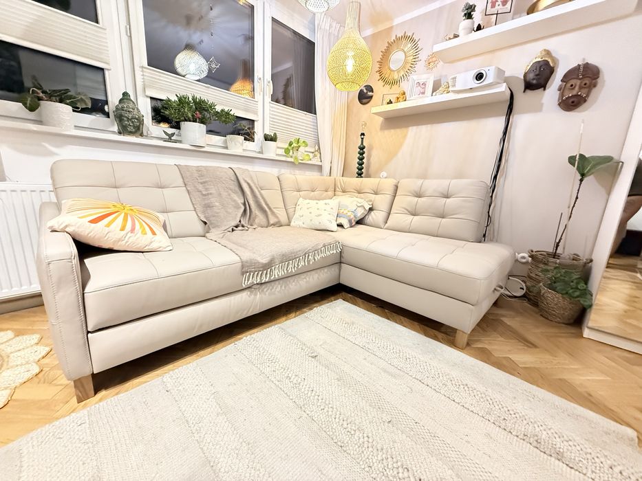 Narożnik ze skóry Malmo nowy