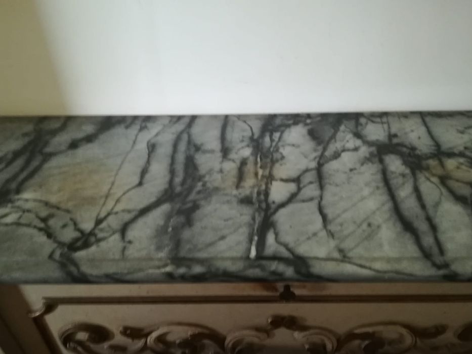 Lareira Falsa Pedra Mármore Móvel