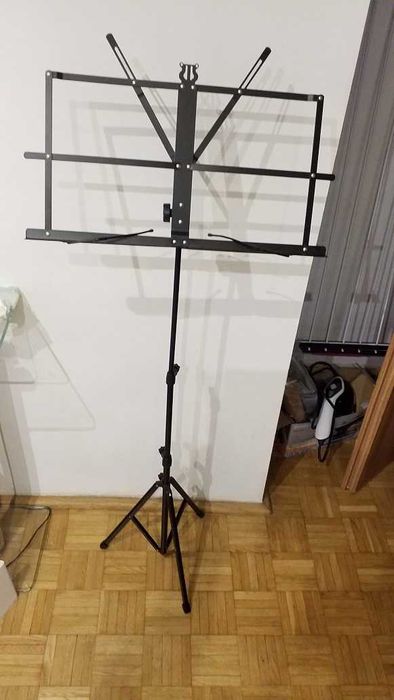 Składany statyw pulpit na nuty nowy